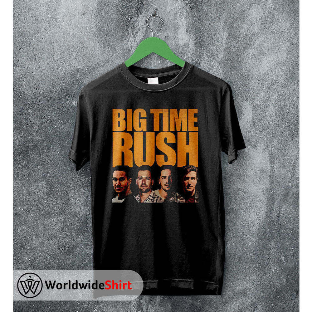 Big Time Rush 2022 Tour Pop Band Music Graphic Fan Art Album T-Shirt 05